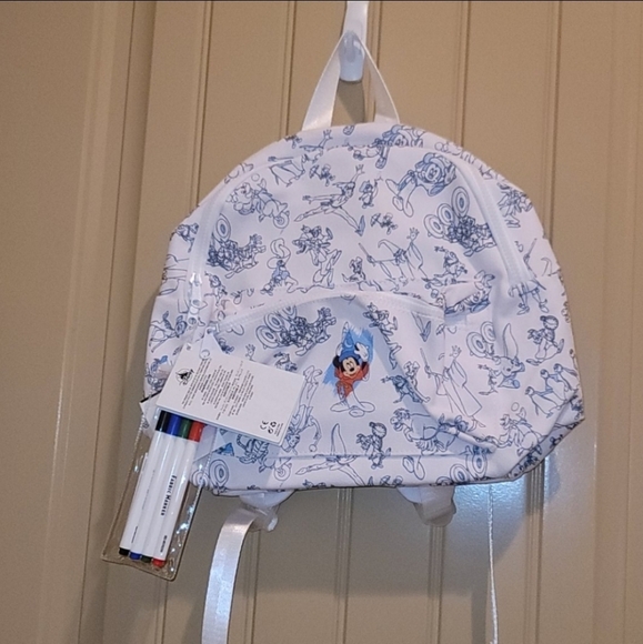 Disney Handbags - INK AND PAINT COLOR IN BACKPACK